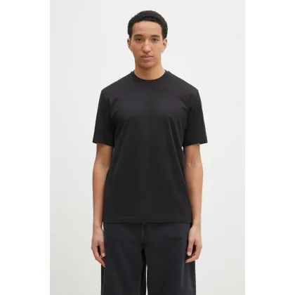 Zdjęcie Y-3 t-shirt bawełniany Regular Short Sleeve Tee męski kolor czarny gładki IW0066