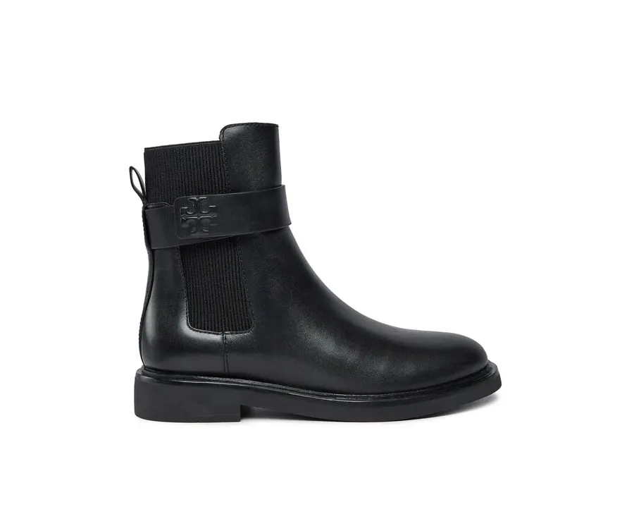 obrazek 1 Tory Burch Sztyblety Double T Chelsea Boot 152831 Czarny