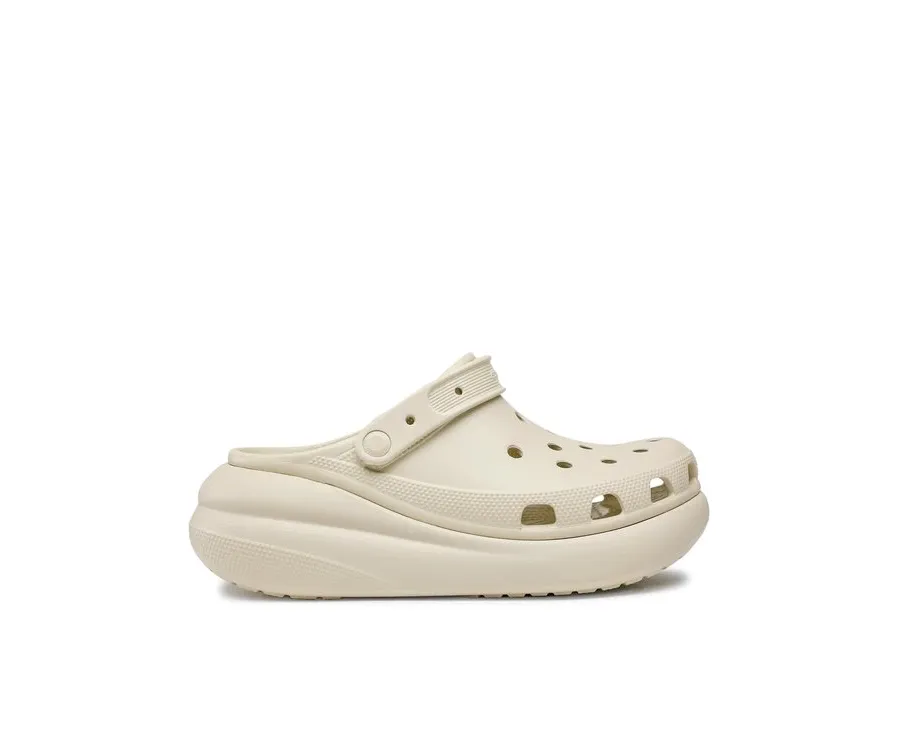 obrazek 1 Crocs Klapki Classic Crush Clog 207521 Beżowy