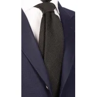 Picture Cashmere and woolen tie for men