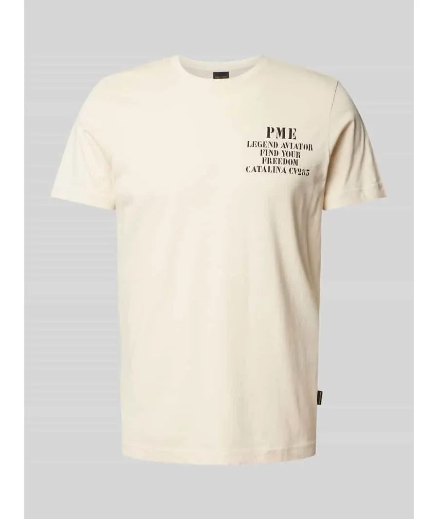 obrazek 1 T-shirt z nadrukiem z napisem i logo