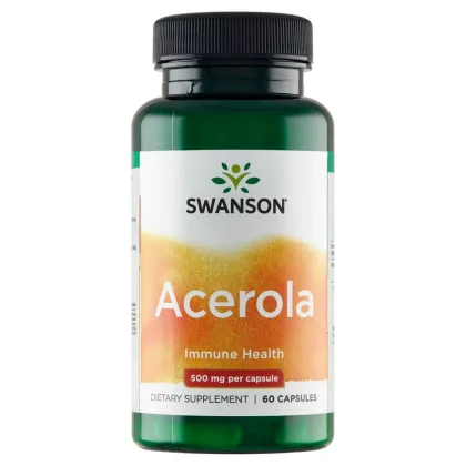 Zdjęcie Swanson Acerola 500 mg Kapsułki