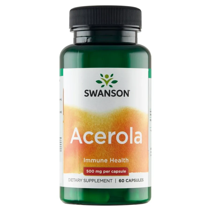 obrazek 1 Swanson Acerola 500 mg Kapsułki