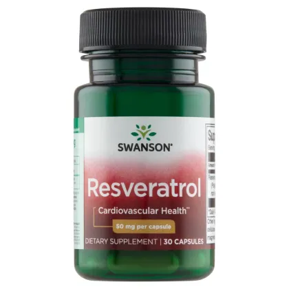 Zdjęcie Swanson Resveratrol 50 mg Kapsułki