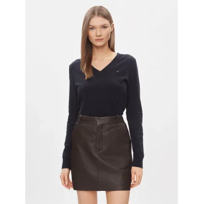 Zdjęcie Tommy Hilfiger Sweter WW0WW42049 Granatowy Regular Fit