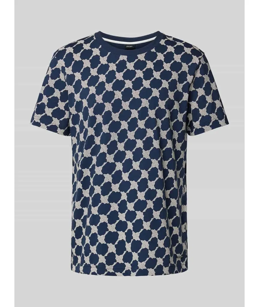 obrazek 1 T-shirt z detalem z logo model ‘Brian’