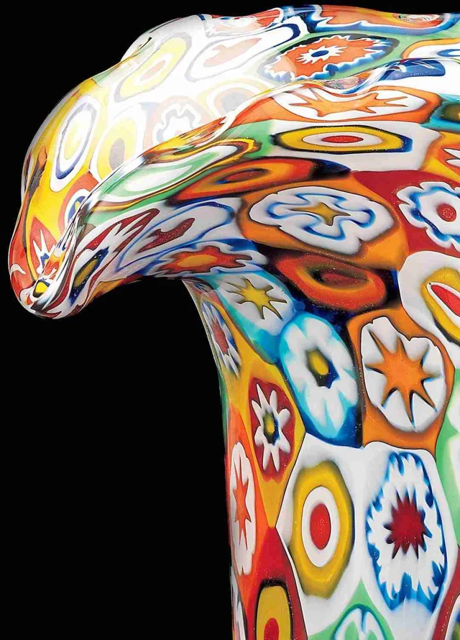 obrazek 2 Klasyczny Wazon Murrine ze szkła Murano