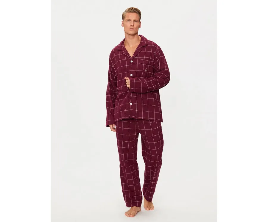 obrazek 1 Polo Ralph Lauren Piżama 714915969004 Czerwony Regular Fit