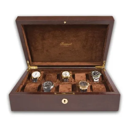 Zdjęcie Brązowy Collector Box L265 na 10 zegarków - na upominek!