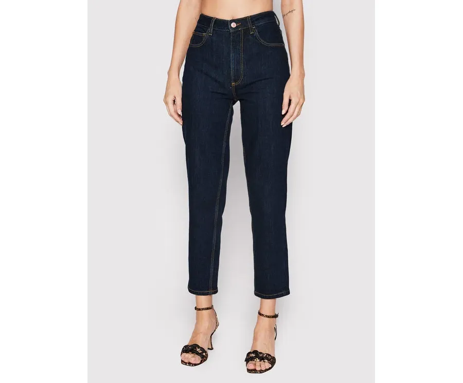 obrazek 1 Guess Jeansy W2YA21 D4NH4 Granatowy Tapered Leg
