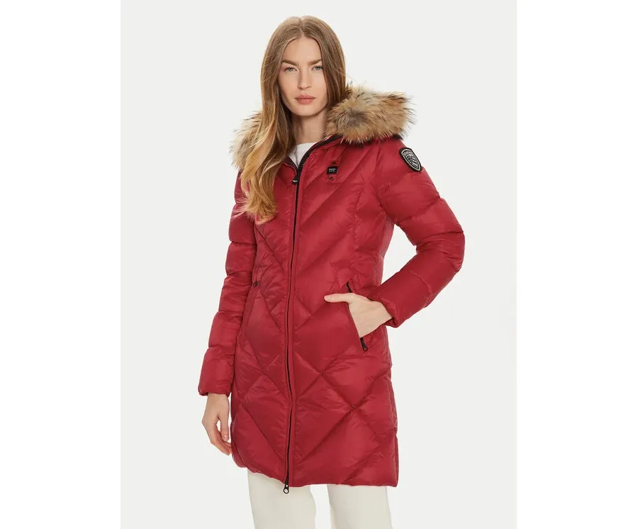 obrazek 1 Blauer Kurtka puchowa 24WBLDK03052 Czerwony Regular Fit