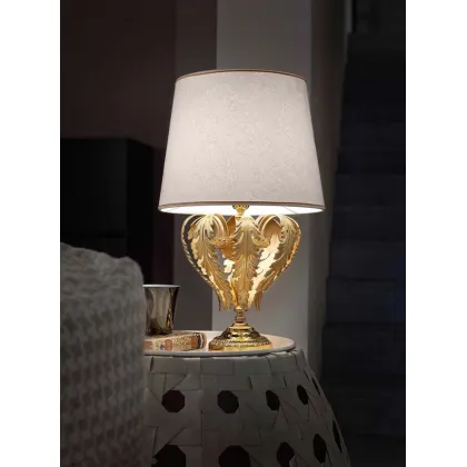Picture A gold lamp from Italy for the office and living room