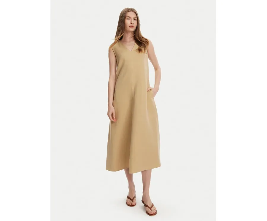 obrazek 1 Weekend Max Mara Sukienka codzienna Egoista 2515221072 Beżowy Regular Fit
