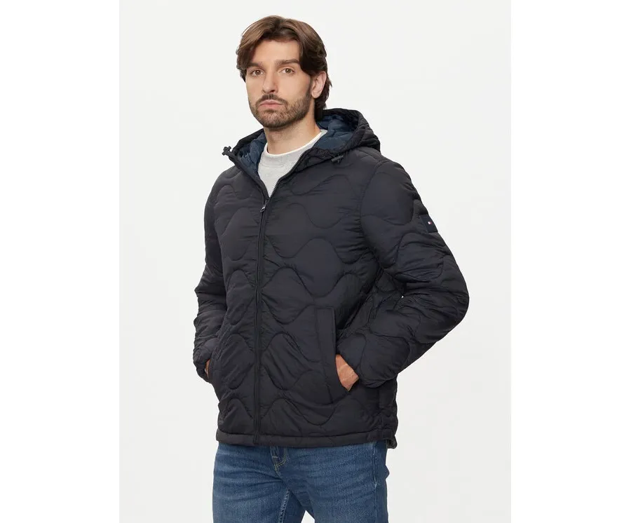 obrazek 1 Tommy Hilfiger Kurtka przejściowa MW0MW36585 Granatowy Regular Fit