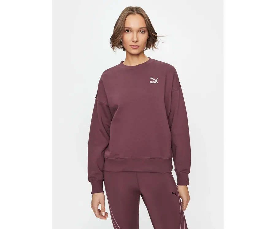 obrazek 1 Puma Bluza Classics 621408 Bordowy Oversize