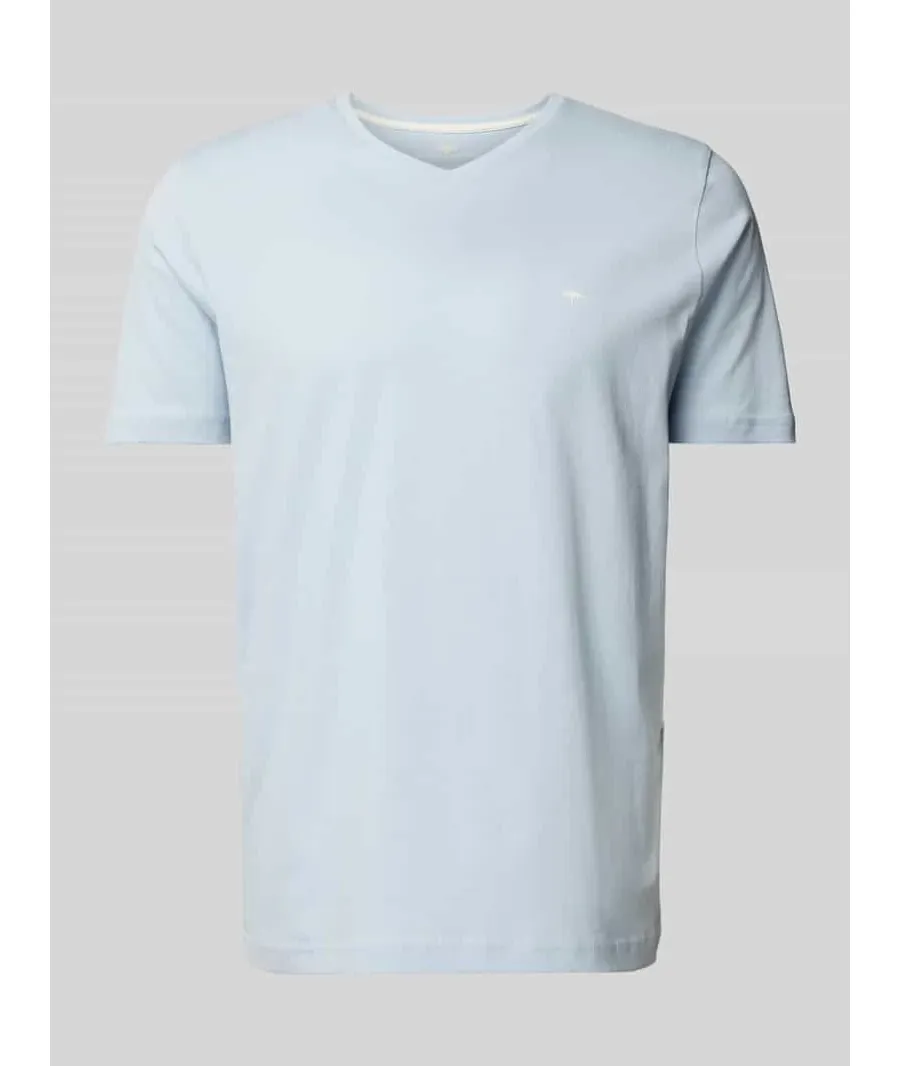 obrazek 1 T-shirt z dekoltem w serek