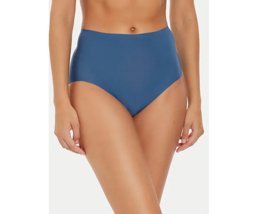 obrazek 1 Chantelle Figi klasyczne z wysokim stanem Soft Stretch C26470 Niebieski