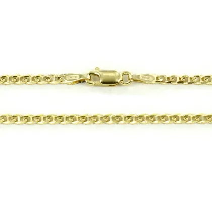 Picture Elegant yellow gold chain for men (50 cm)