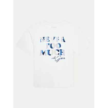 Zdjęcie Guess T-Shirt J4YI41 K6YW4 Biały Regular Fit