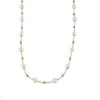 Picture Luxurious choker with pearls, cm.45