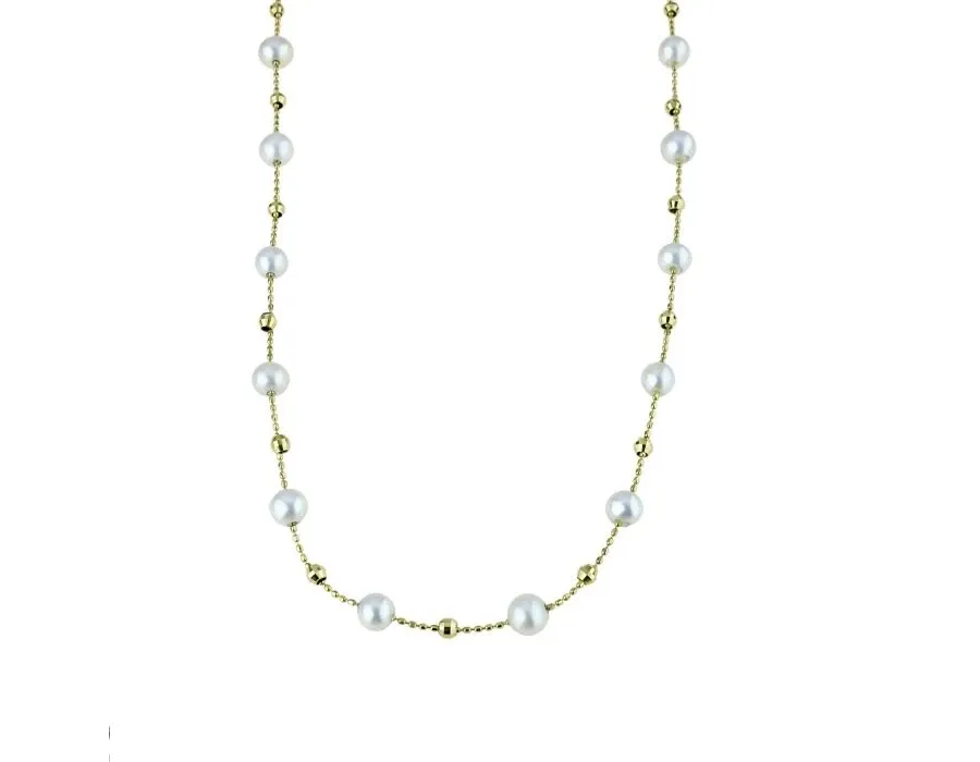 obrazek 1 Luksusowy choker z perełkami cm.45