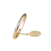 Picture Elegant rose gold wedding ring, 3mm