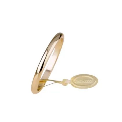 Zdjęcie Elegancka obrączka w kolorze różowego złota 3mm