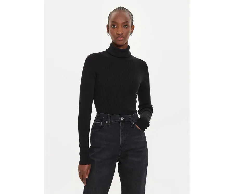 obrazek 1 Calvin Klein Jeans Golf J20J224225 Czarny Regular Fit