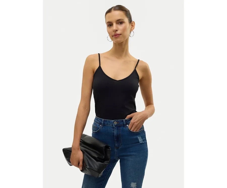 obrazek 1 Vero Moda Top My Soft 10152911 Czarny Regular Fit