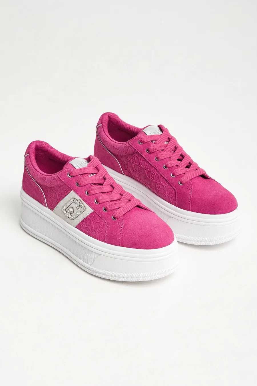 obrazek 1 Sneakersy damskie zamszowe LIU JO Liu Jo