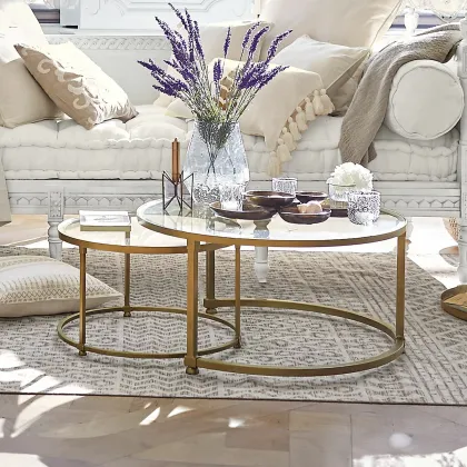 Zdjęcie Stolik do kawy, zestaw 2 szt. Caraman