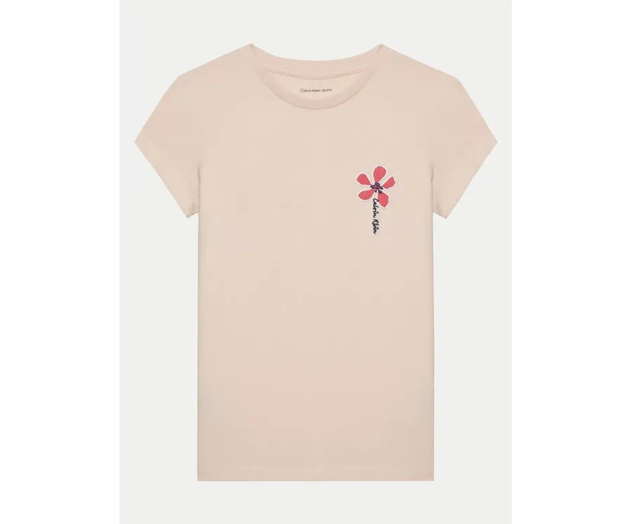 obrazek 1 Calvin Klein Jeans T-Shirt IG0IG02953 Różowy Regular Fit