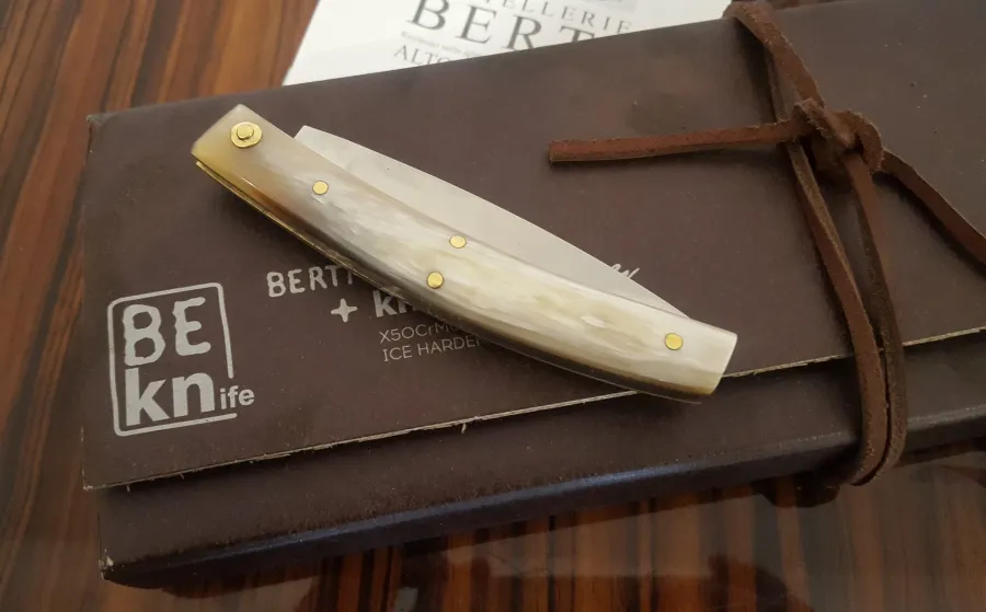 obrazek 8 Piękny nóż typu Gobbo alla bersagliera firmy Berti Knives