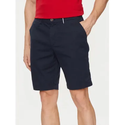 Zdjęcie La Martina Szorty materiałowe YMB008 TW417 Granatowy Slim Fit