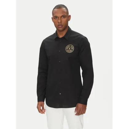 Zdjęcie Versace Jeans Couture Koszula 78GALYS1 Czarny Slim Fit