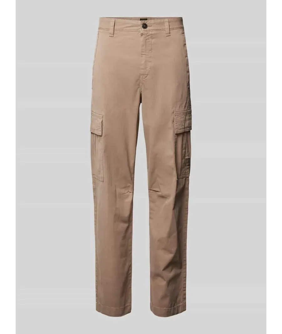 obrazek 1 Spodnie cargo z naszywką z logo model ‘Sisla’