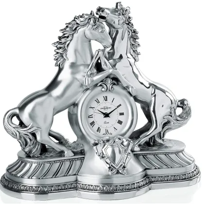 Picture Original clock with horses