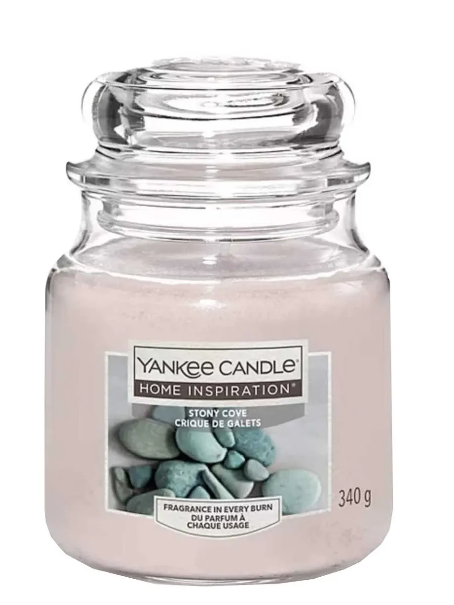 obrazek 1 Yankee Candle Home Inspiration Świeca Stony Cove Średnia 340 g