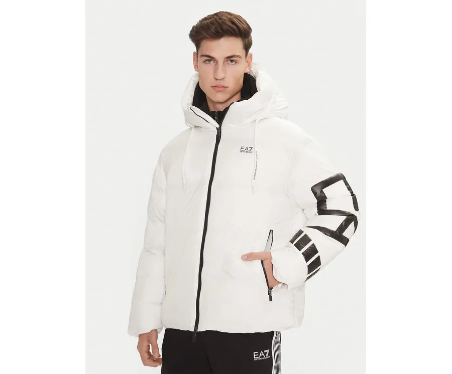 obrazek 1 EA7 Emporio Armani Kurtka zimowa 6DPB19 PNGAZ 1100 Biały Regular Fit
