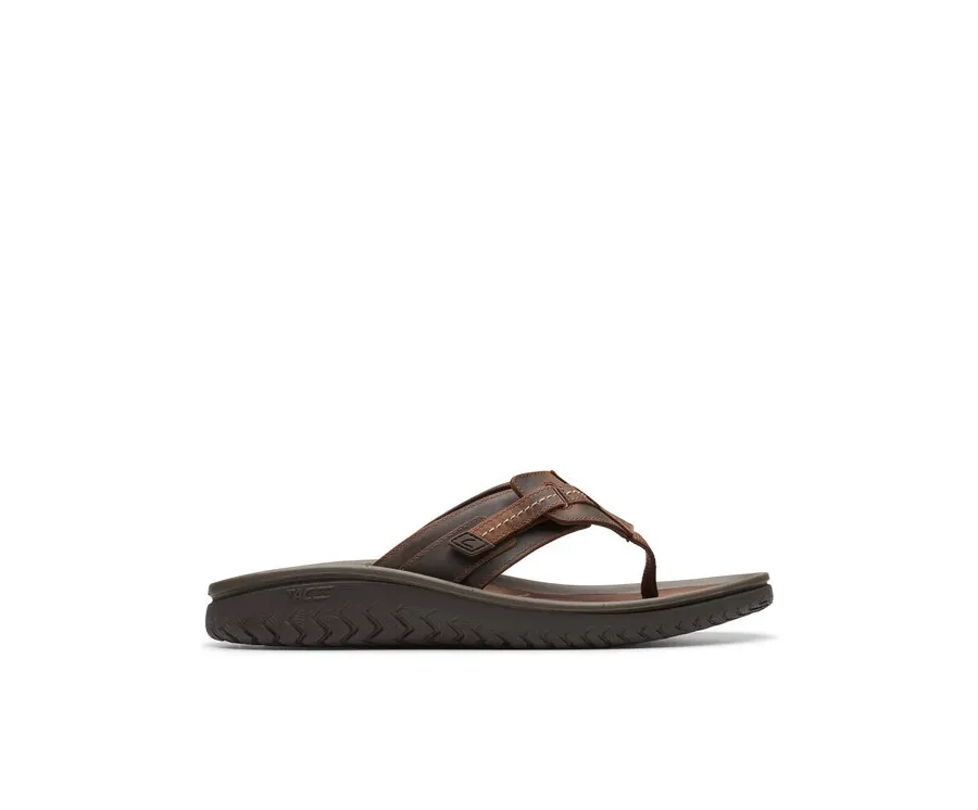 obrazek 1 Clarks Japonki Wesley Sun 26176987 Brązowy