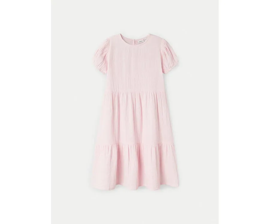 obrazek 1 NAME IT Sukienka letnia 13240414 Różowy Regular Fit