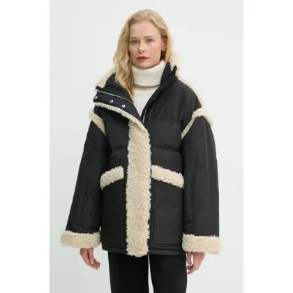 Zdjęcie Stand Studio kurtka puchowa Dorothy Coat damska kolor czarny przejściowa oversize 62033-8657