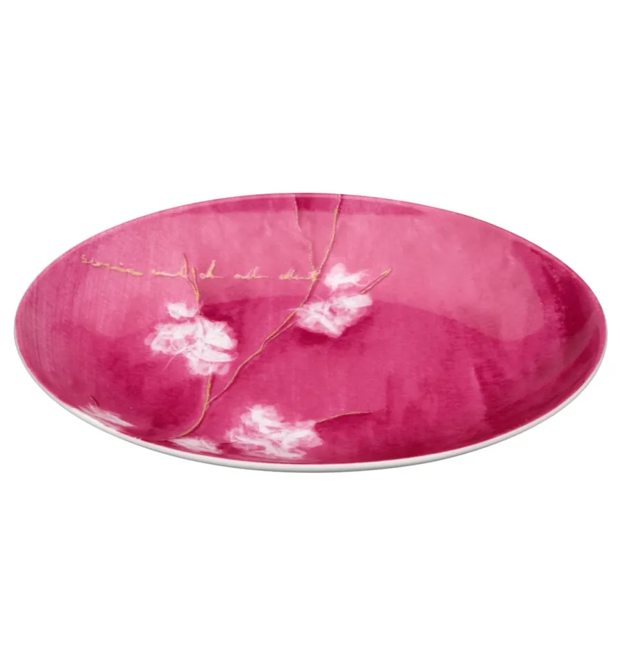 picture 10 A large white and pink 70-element dinner set from the Arigato collection inspired by oriental motives - Vista Alegre