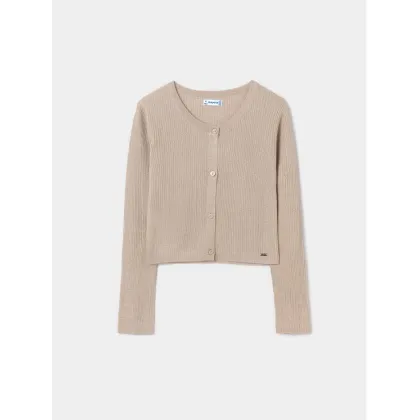 Zdjęcie Mayoral Kardigan 6338 Beżowy Regular Fit