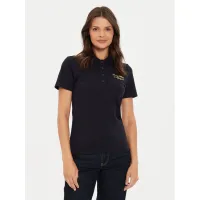 Zdjęcie Tommy Hilfiger Polo Script WW0WW43624 Granatowy Slim Fit