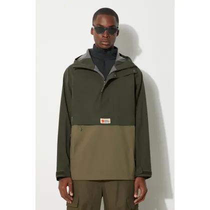 Zdjęcie Fjallraven kurtka przeciwdeszczowa Vardag Hydratic Anorak męska kolor zielony przejściowa F86688.662.625-625