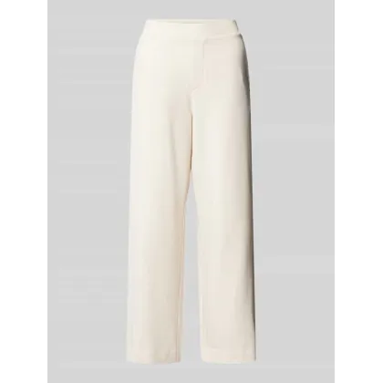 Zdjęcie Spodnie materiałowe o kroju regular fit z elastycznym pasem