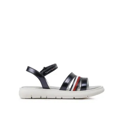 Zdjęcie Tommy Hilfiger Sandały Stripes Velcro T4A2-32771-1372 M Granatowy