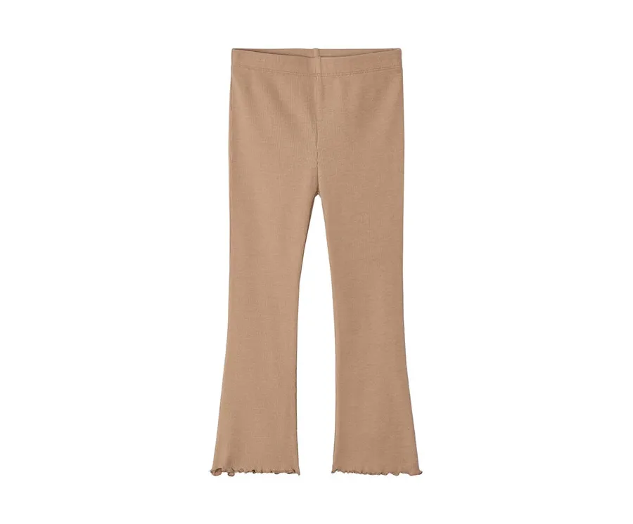 obrazek 1 Mayoral Legginsy 3701 Beżowy Slim Fit