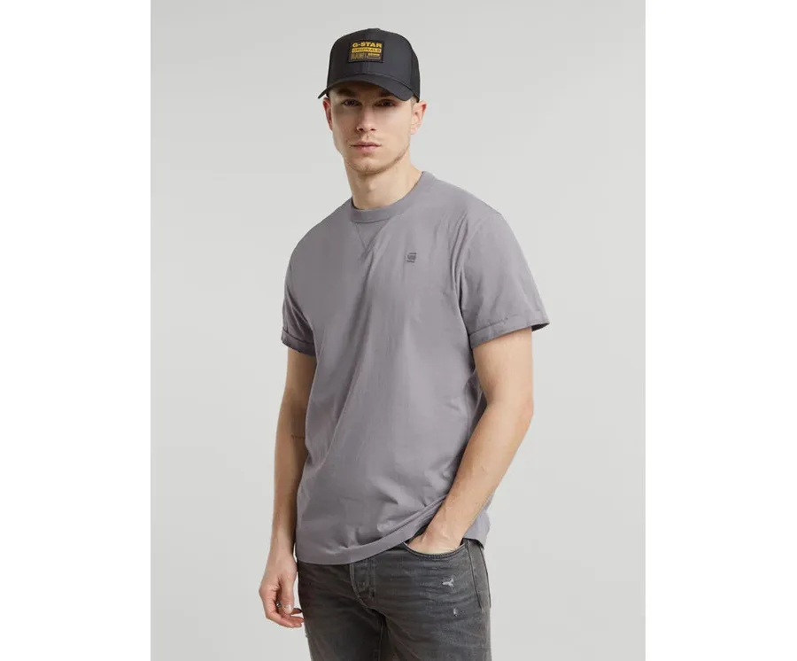 obrazek 1 G-Star Raw T-Shirt Nifous D24449-336 Szary Regular Fit